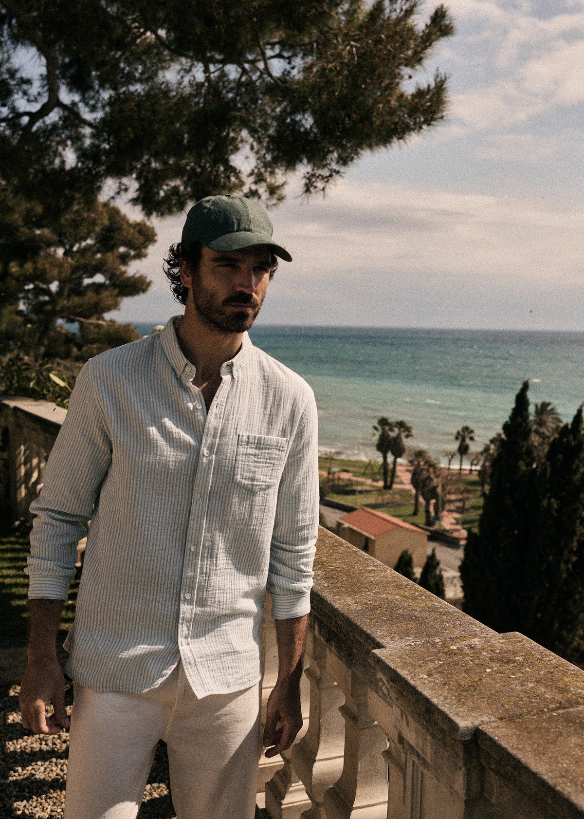 Chemise Luke - Rayures Bleu / Blanc