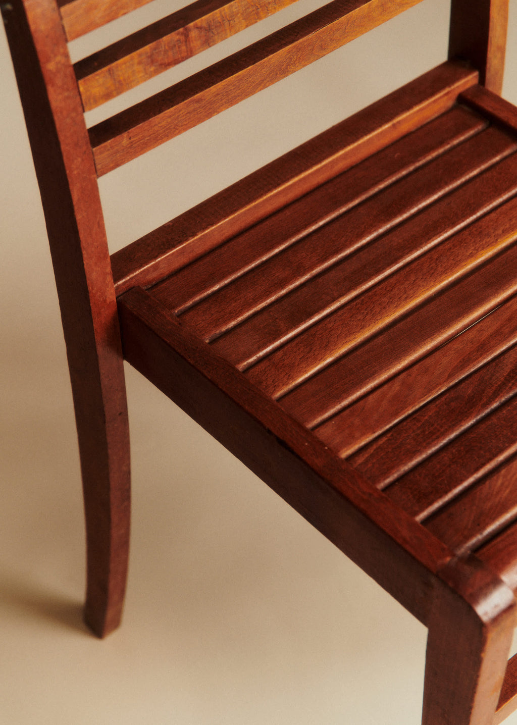 Chaise René Gabriel vintage - Bois
