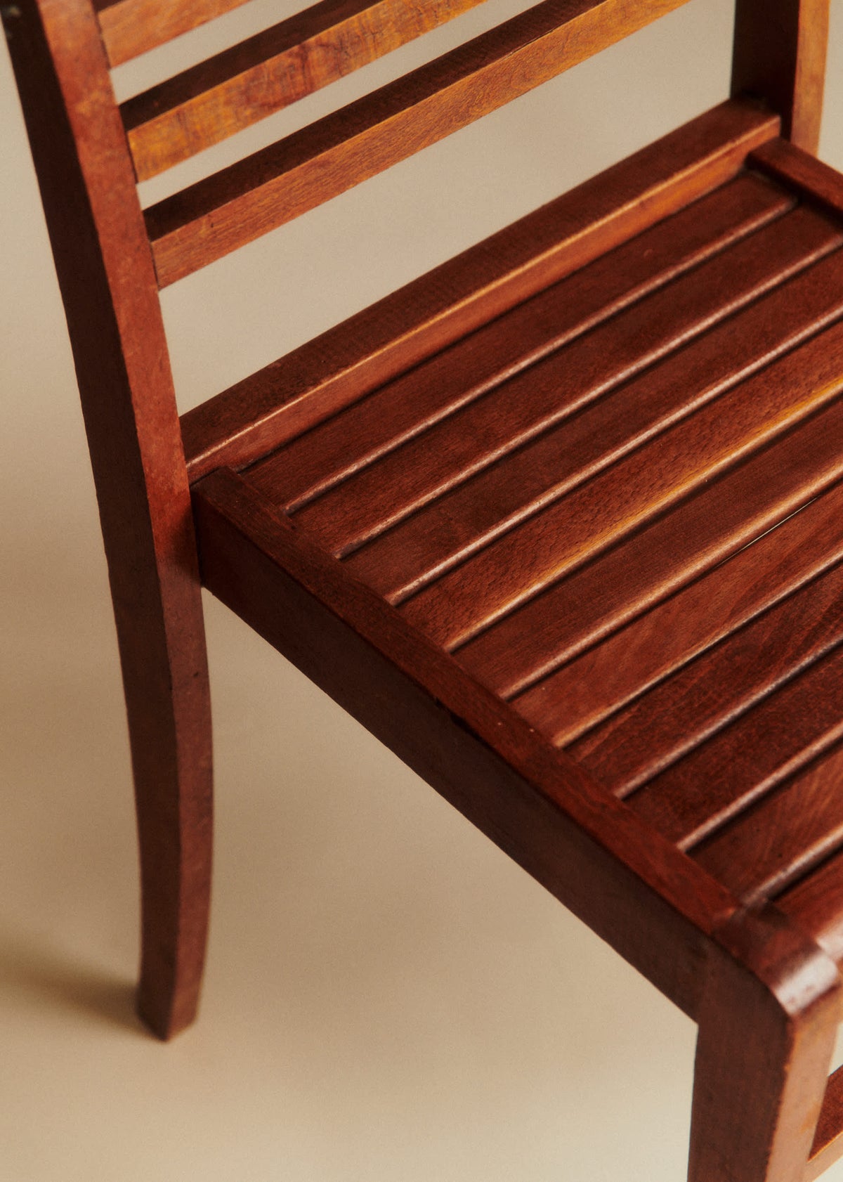 Chaise René Gabriel vintage - Bois