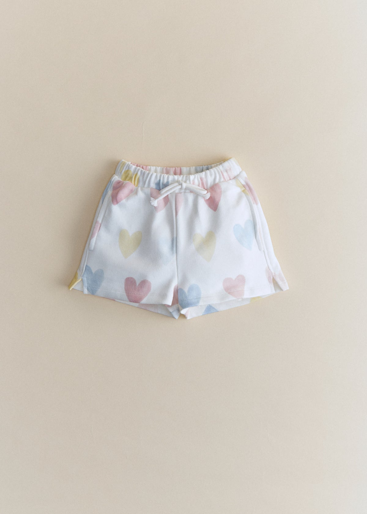 Short Nelson - Ecru / Coeur Pastel