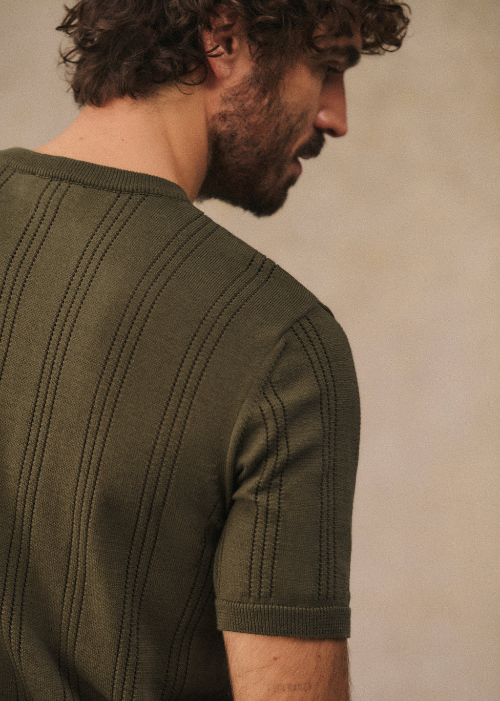 T-Shirt Maille Pio - Kaki