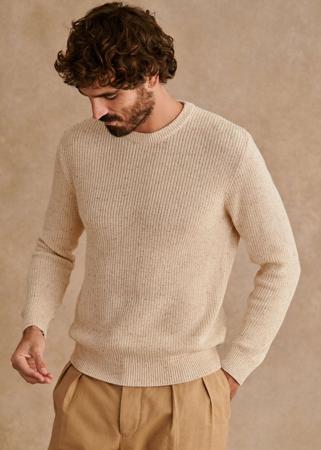 Pull Elvan - Beige Clair