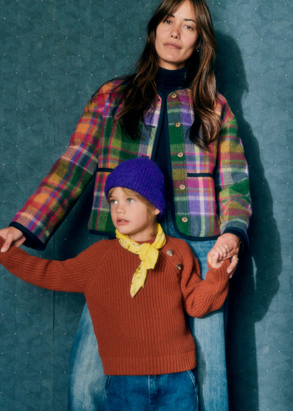 Veste Freddy - Carreaux Flashy