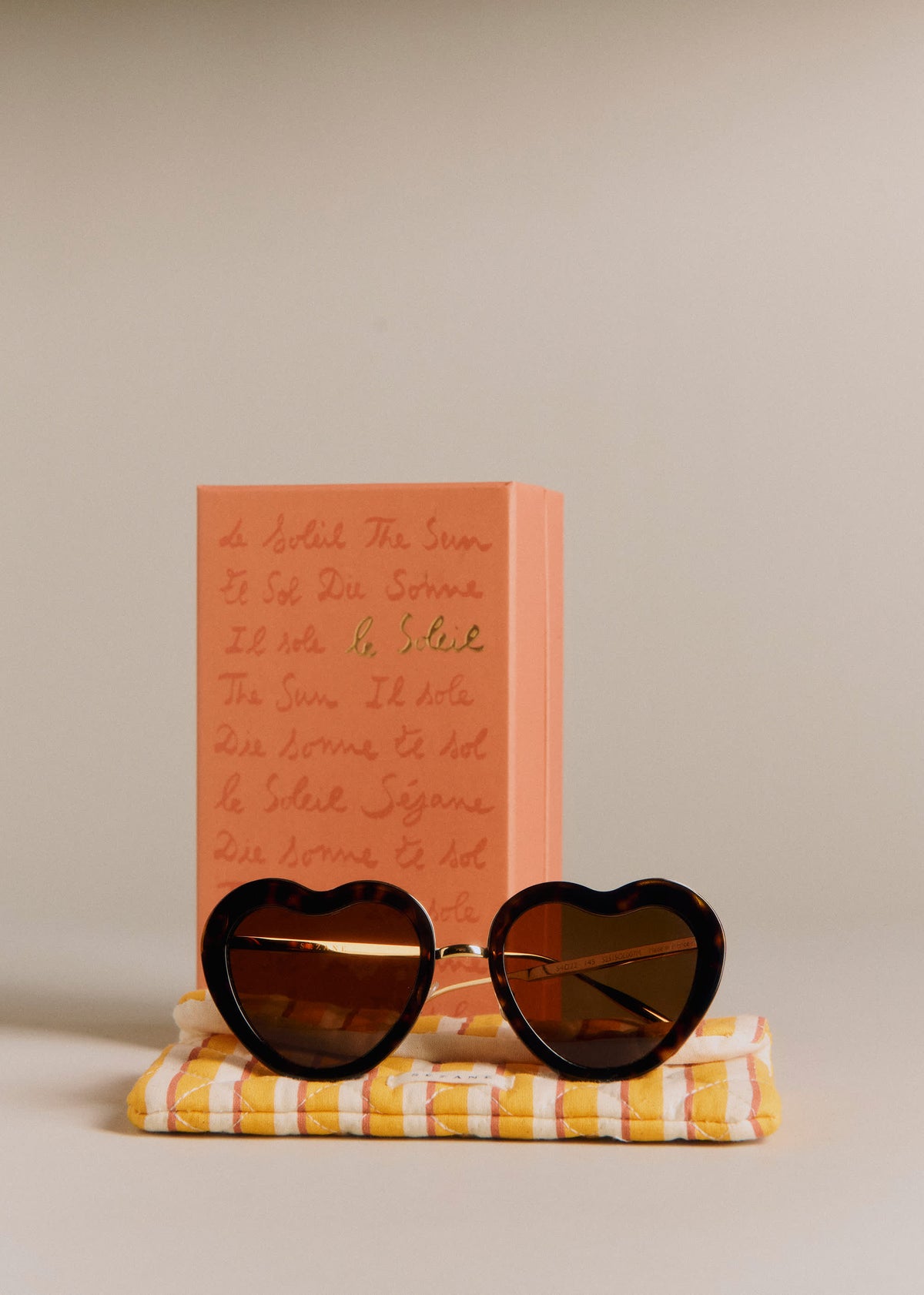 Lunettes de soleil Fiona - Ecailles et Doré