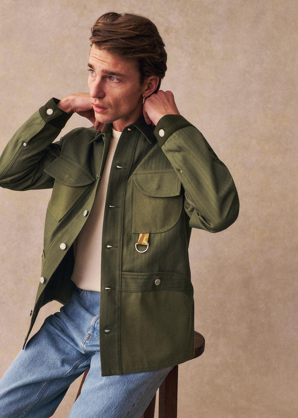 Veste Will Octobre x ANTM - Kaki