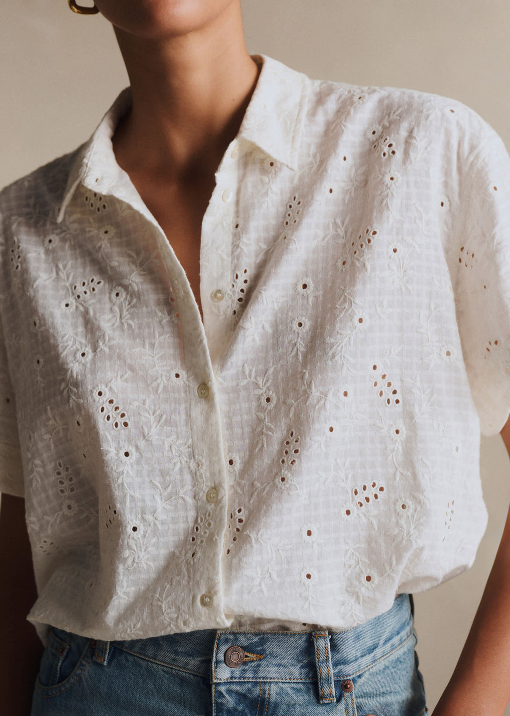Chemise Laurineta - Ecru