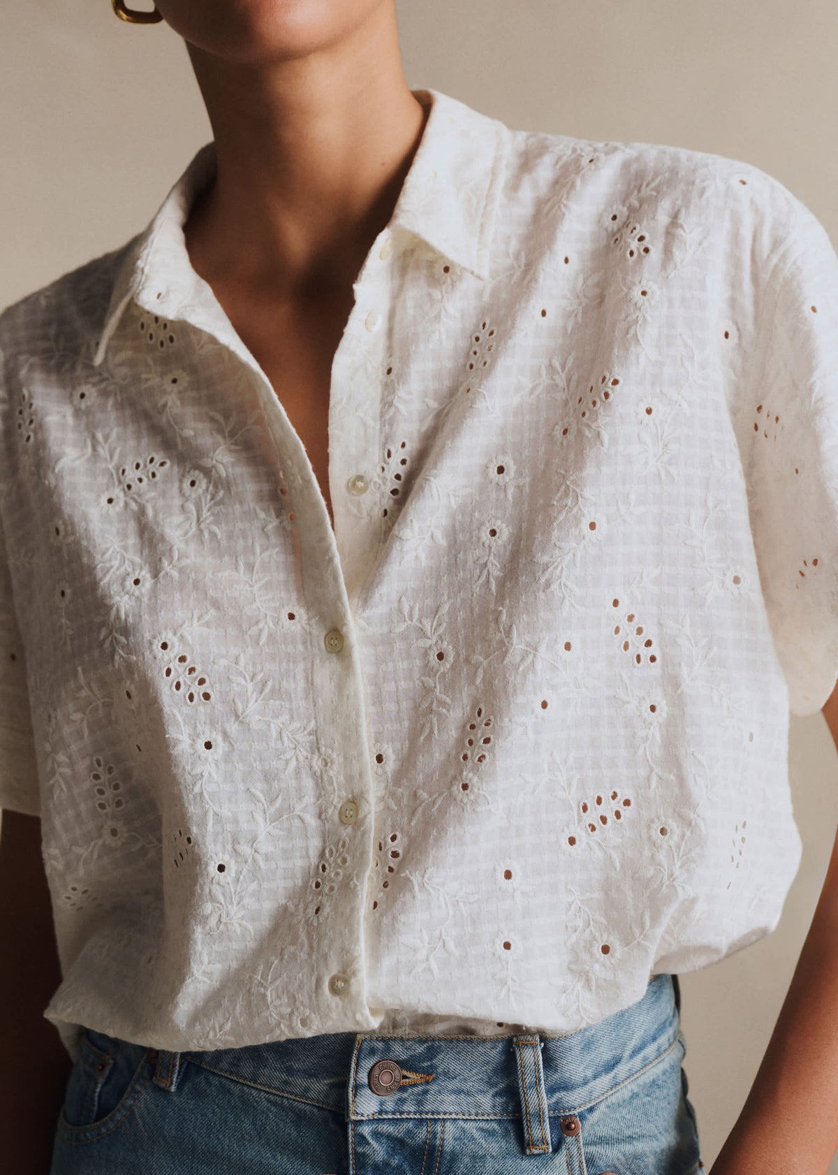 Chemise Laurineta - Ecru