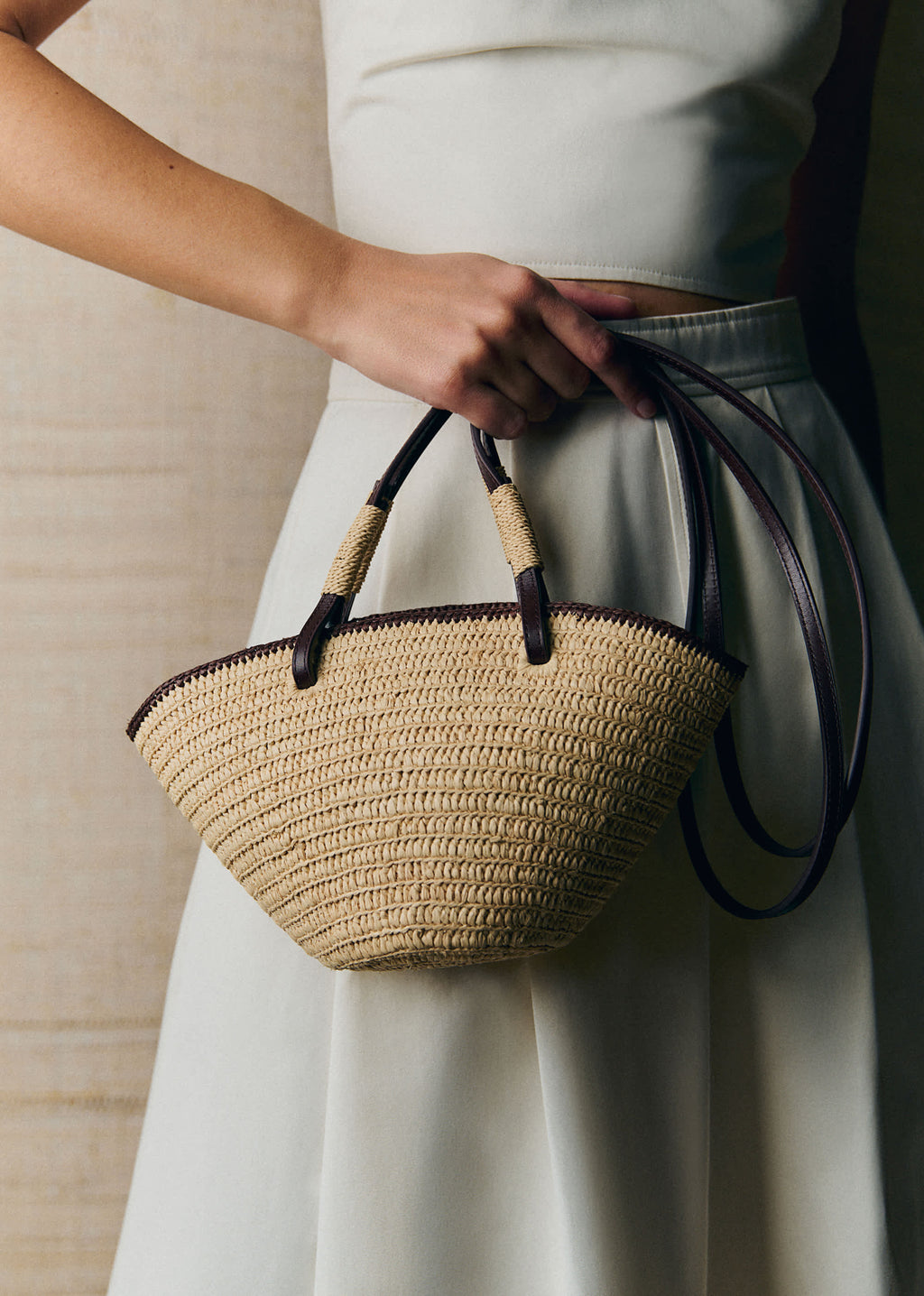Panier Mini Maia - Raphia Naturel