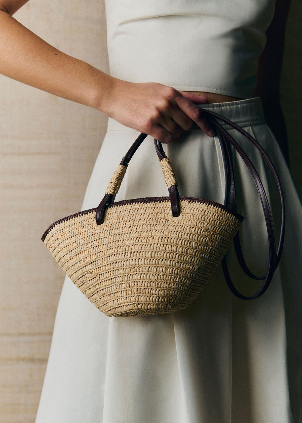 Panier Mini Maia - Raphia Naturel