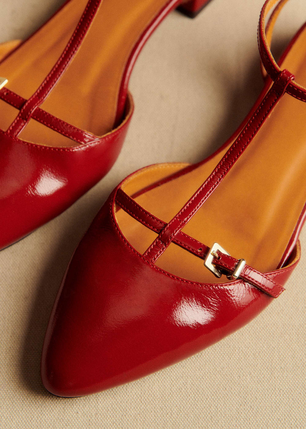 Salomés Low Noëlla - Rouge Vernis