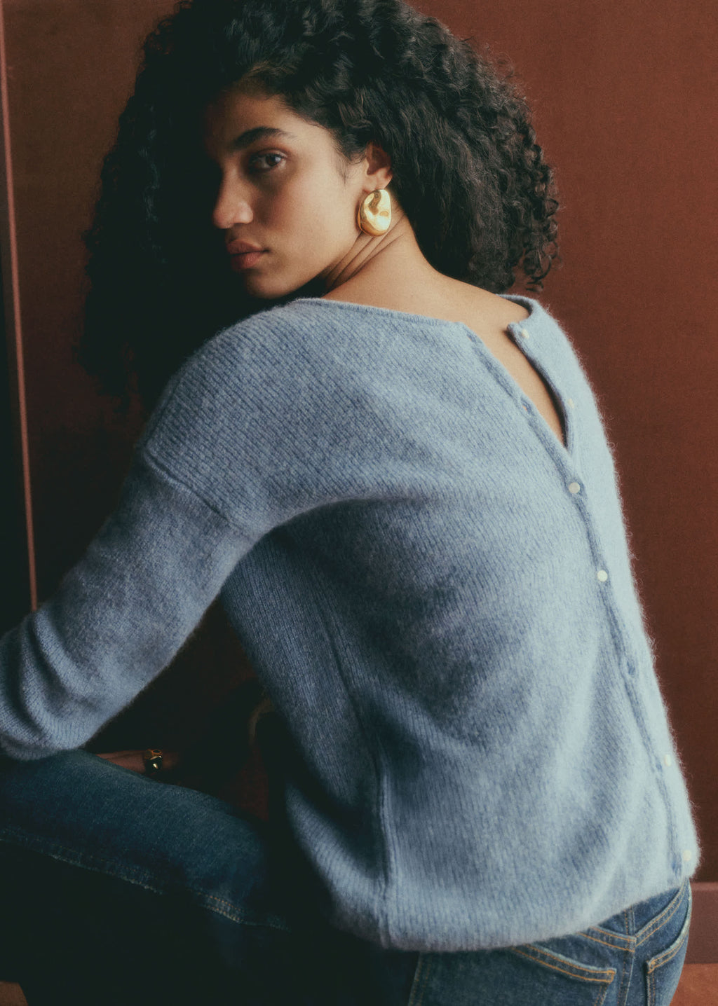 Gilet Gaspard - Bleu Vintage