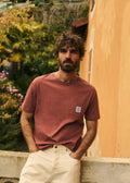 T-Shirt Amour Amor Amore - Vieux Rose