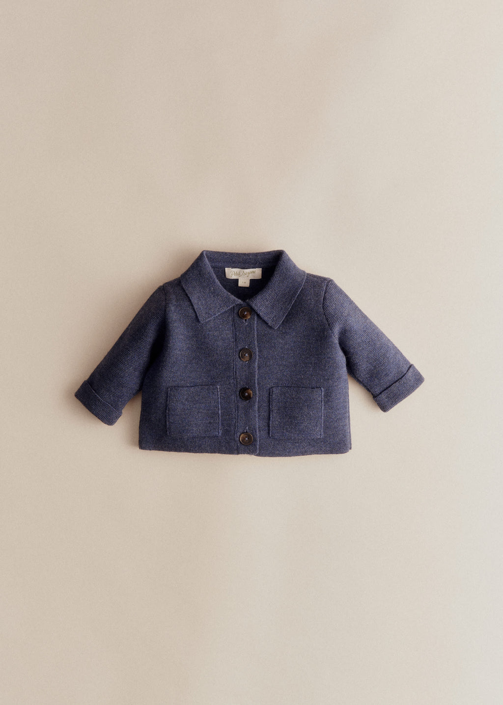 Gilet Betty - Bleu Chiné