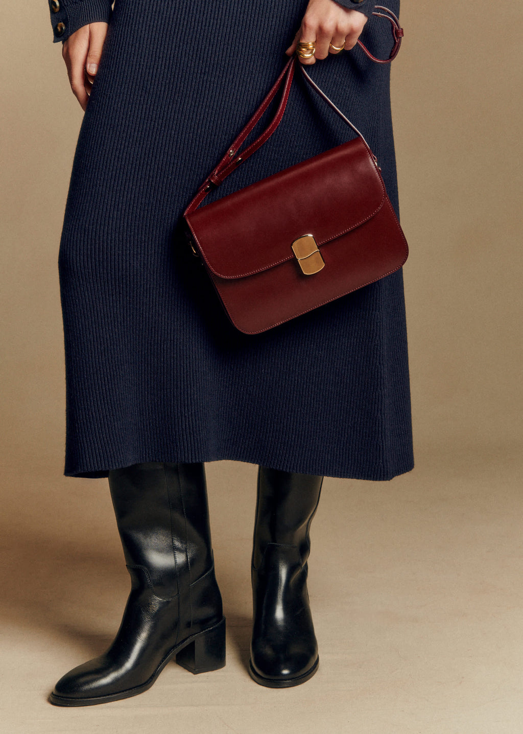 Sac Milo Classique - Bordeaux Glacé