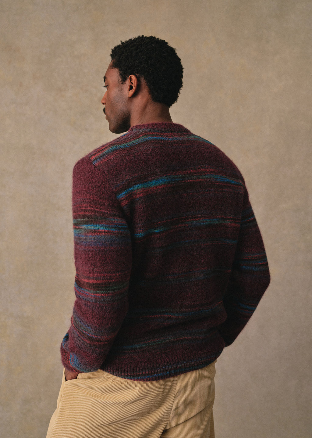 Pull Rico - Bordeaux Multico