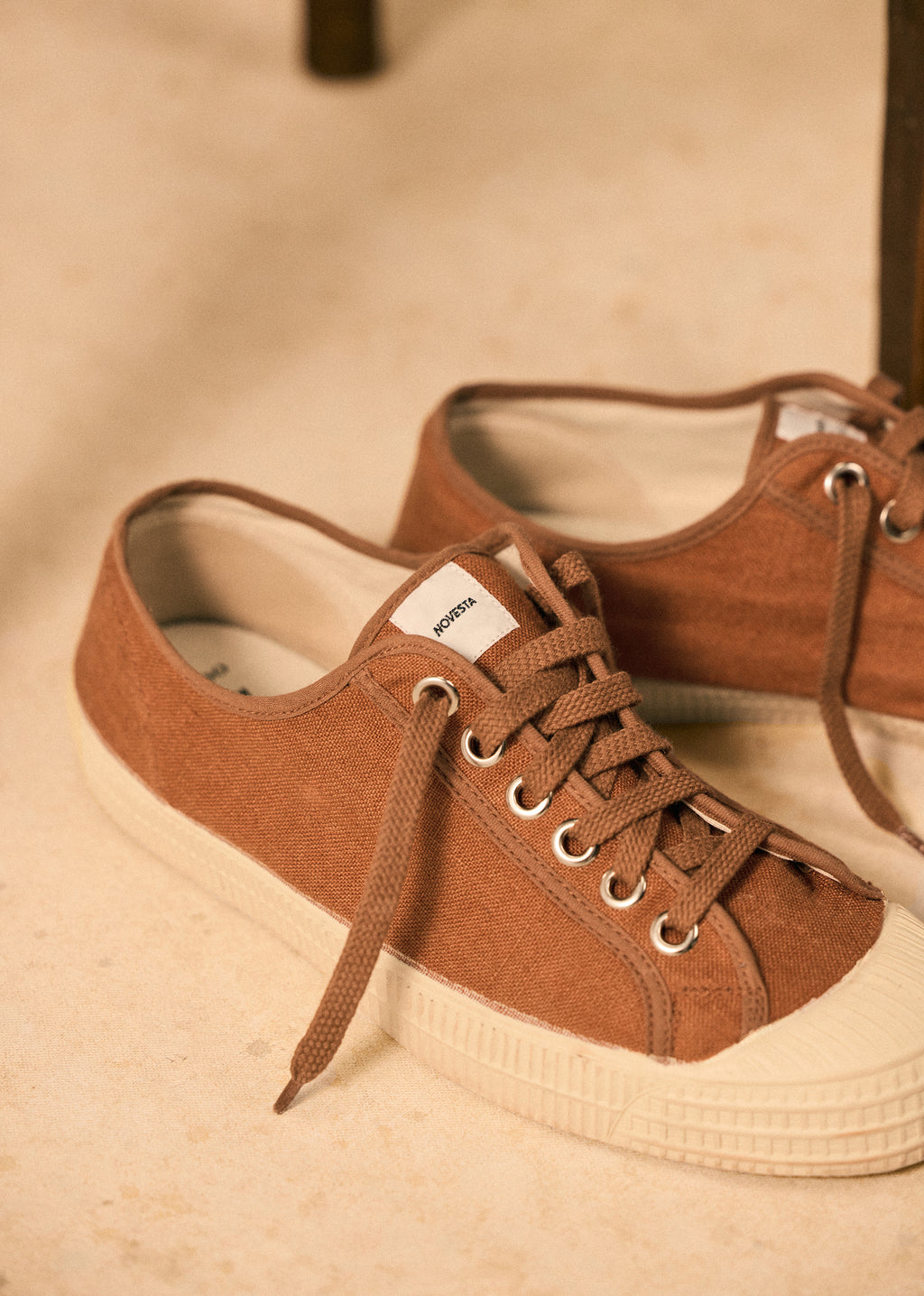 Baskets Star Master Novesta x Octobre Editions - Tabac