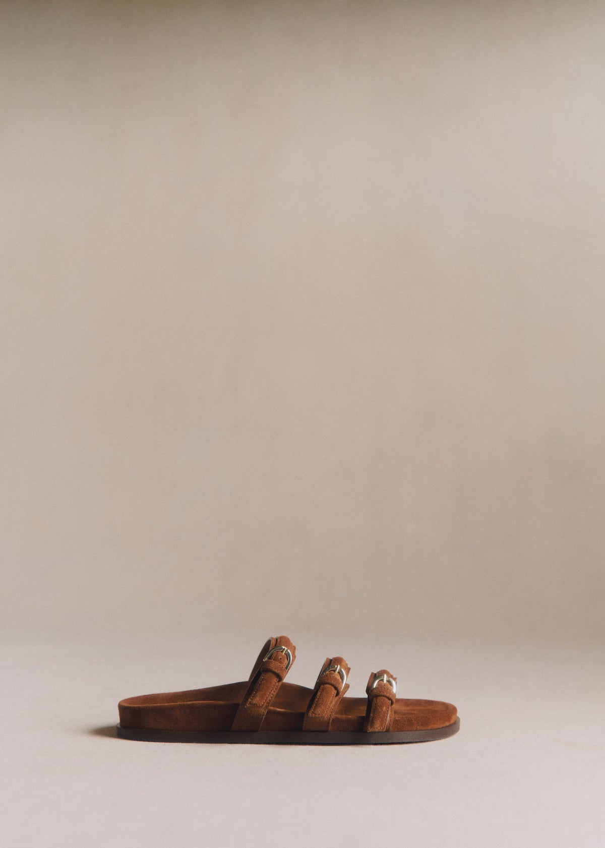 Sandales LOW YSÉE - Noisette