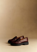 Mocassins Albane - Bordeaux Glacé
