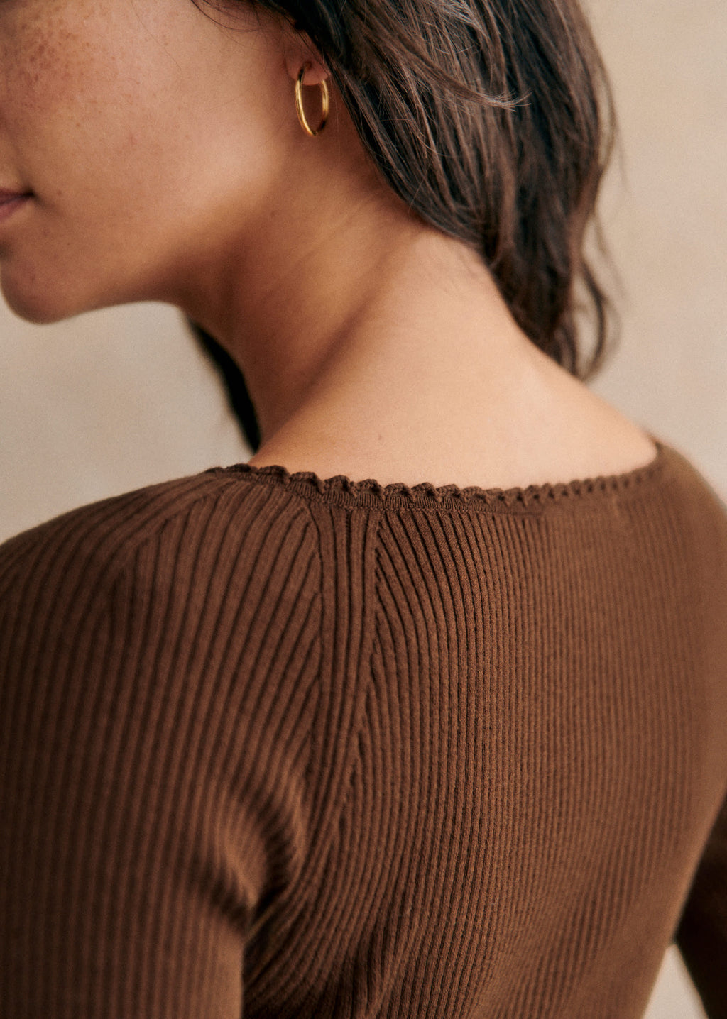 Pull Maha - Marron Glacé
