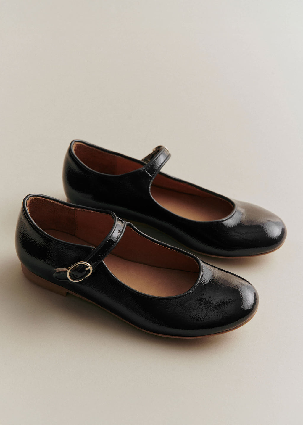 Ballerines Paula - Marine Lisse