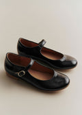Ballerines Paula - Marine Lisse