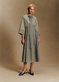 Robe Vinia - Sézane x Antoinette Poisson - Imprimé Patchwork Dominote