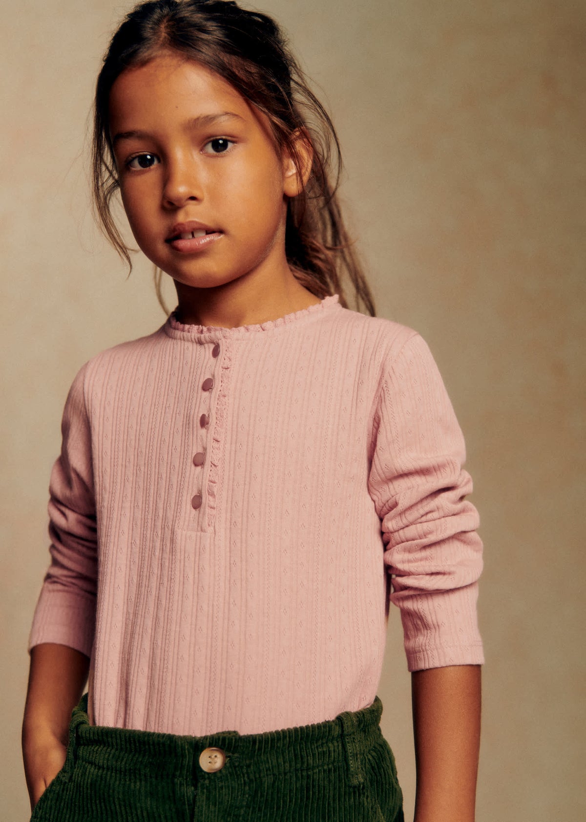 T-Shirt Emma - Rose Thé
