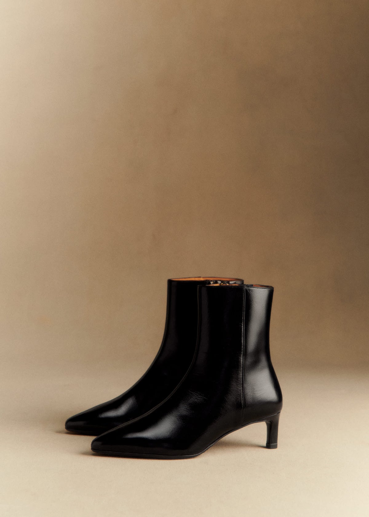 Bottines Garance - Noir Vernis