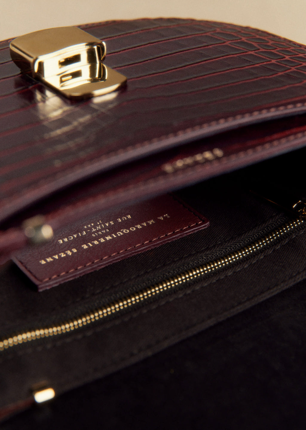 Sac Claude - Choco Croco