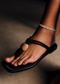 Bracelet de cheville Irma perles - Lagon