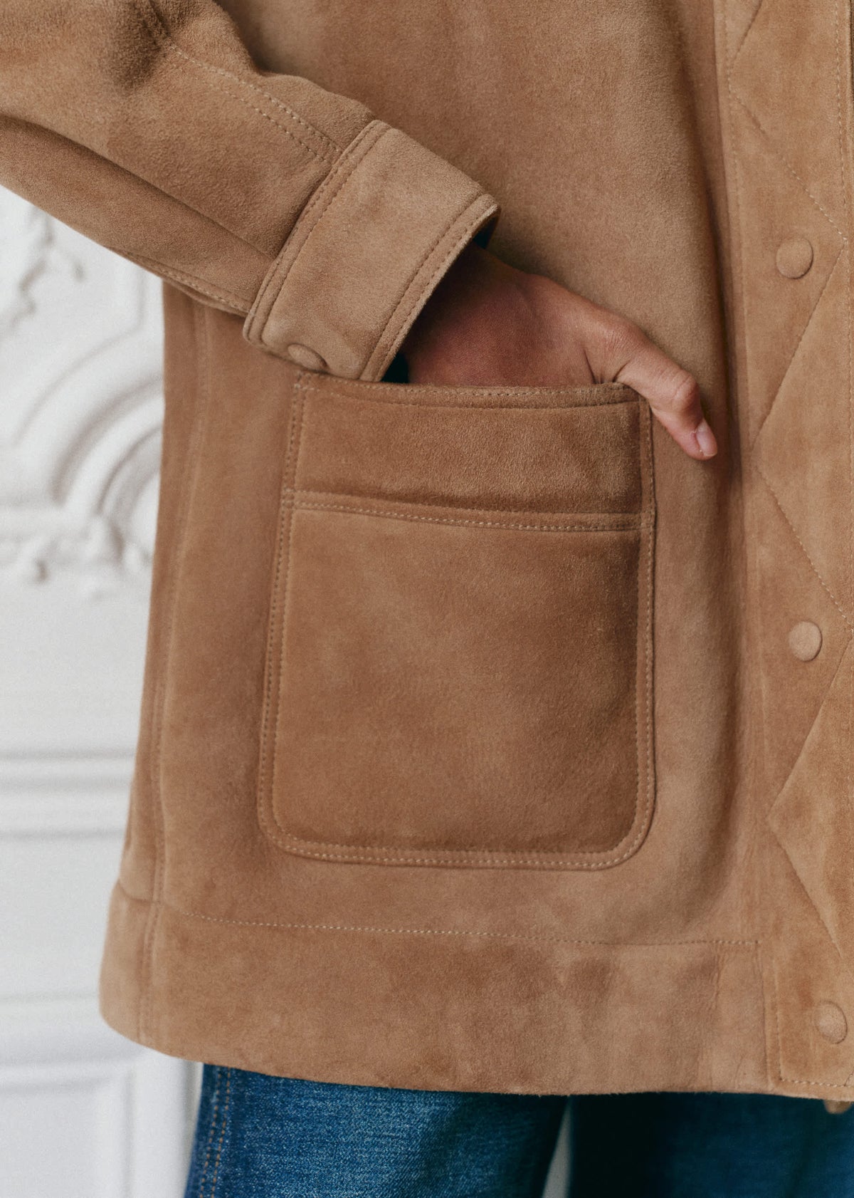 Manteau Nico - Caramel Ecru