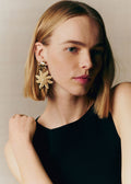 Boucles d'oreilles Marie - Naturel Doré
