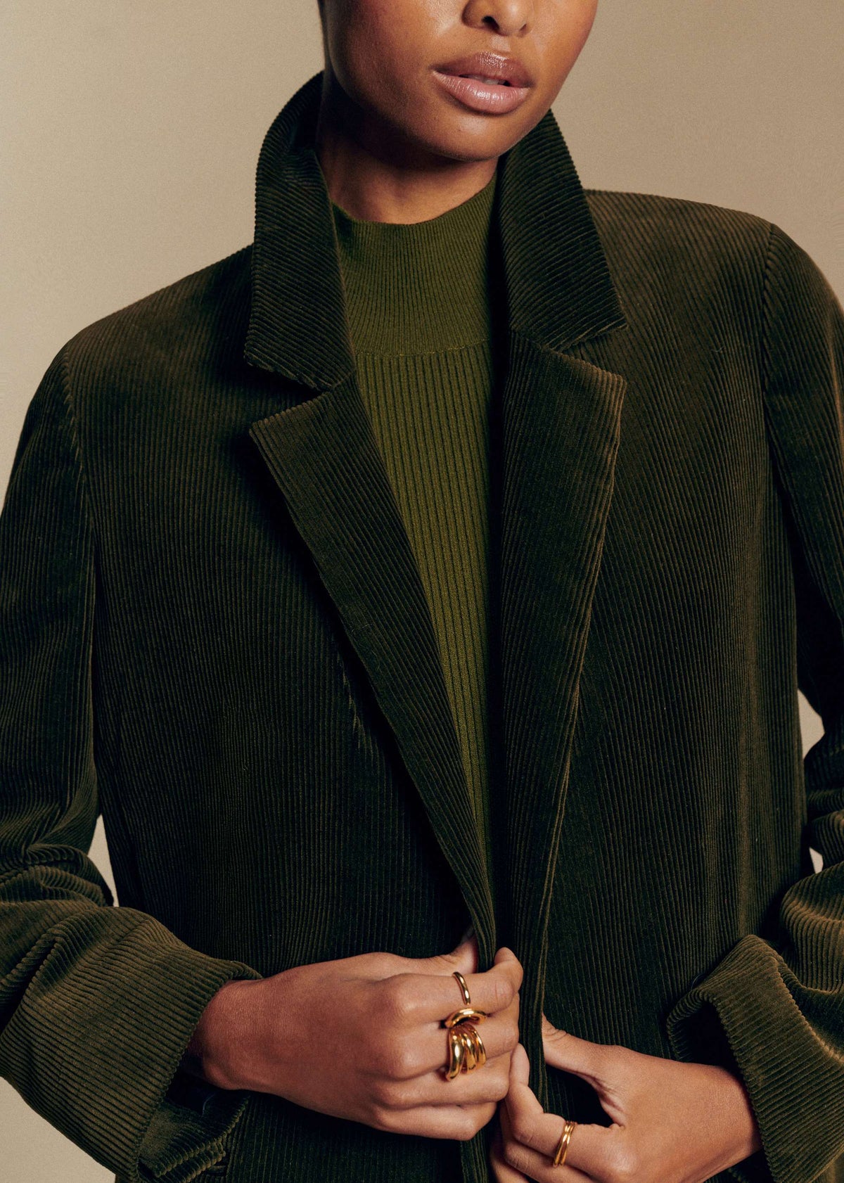 Veste Chelsea - Olive Foncé