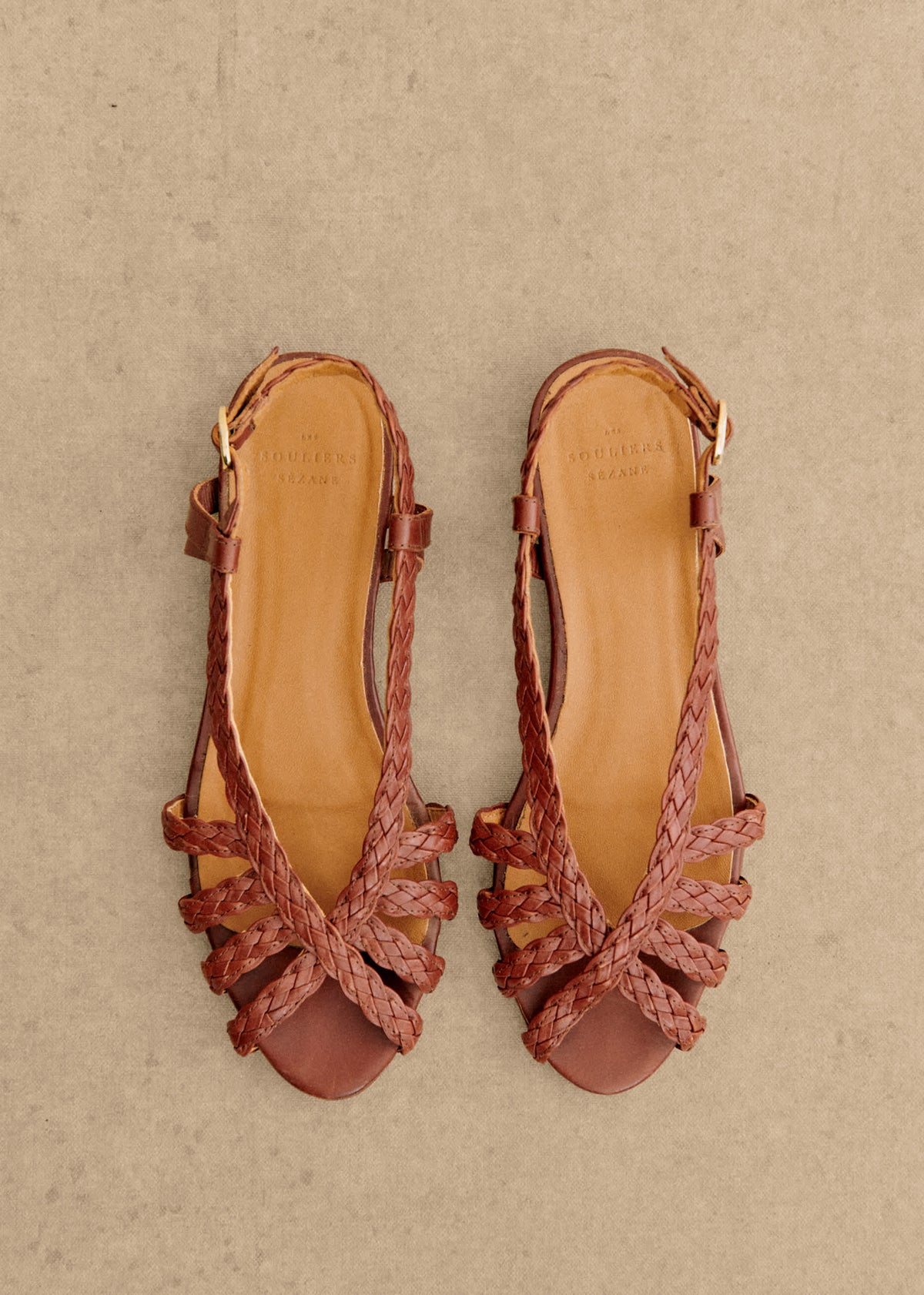 Sandales Low Natacha - Naturel Tressé Héritage