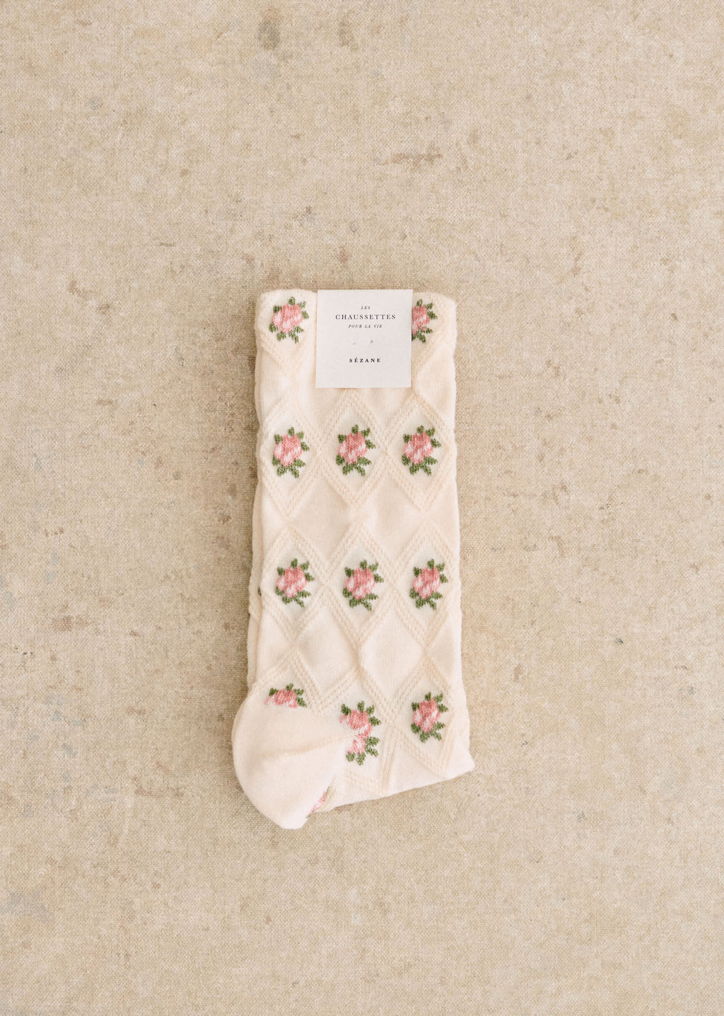 Chaussettes Julia - Écru