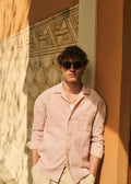 Chemise Harty - Rayures Écru / Rose