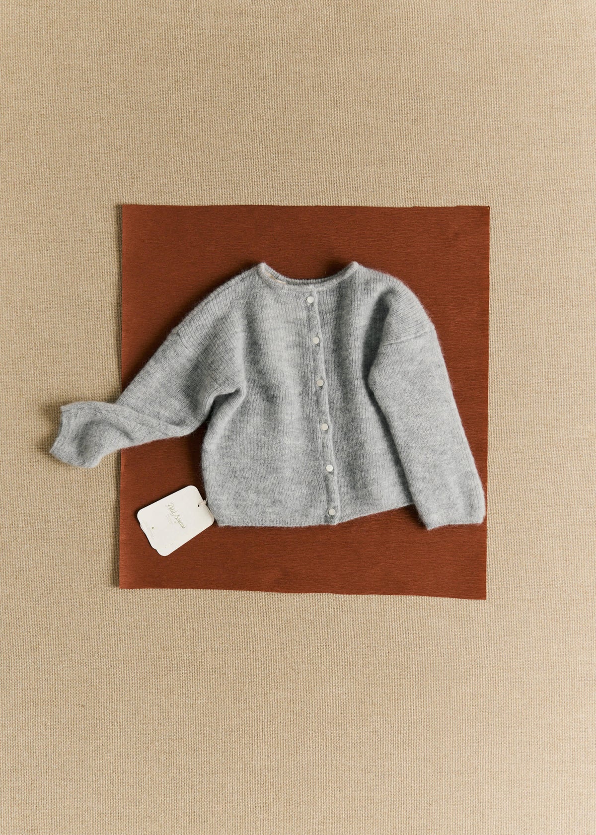 Gilet Gaspard - Gris Chiné Clair