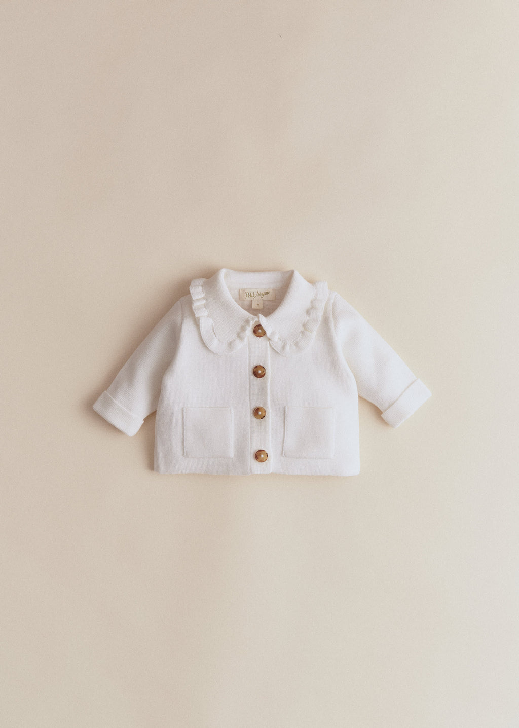 Gilet Betty Fantaisie - Ecru