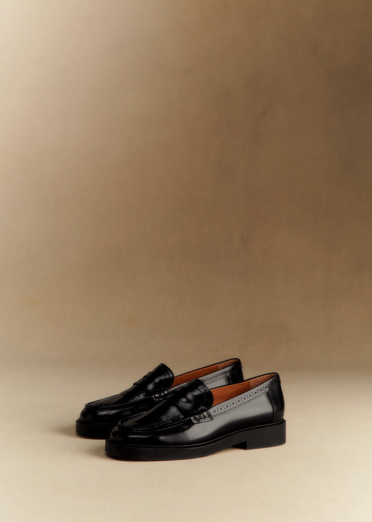 Mocassins Adam - Noir Glacé