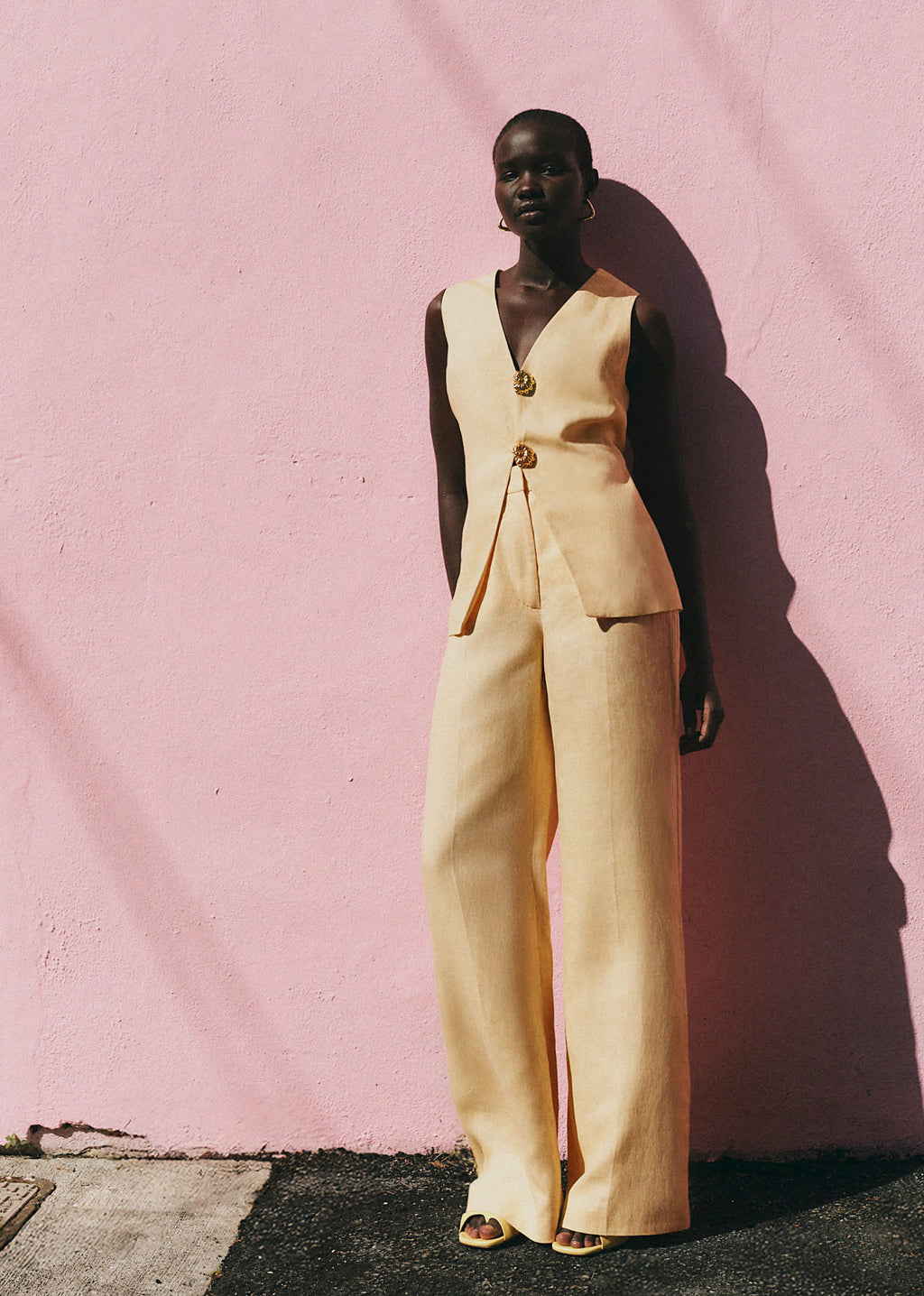 Pantalon Giovanni - Paille