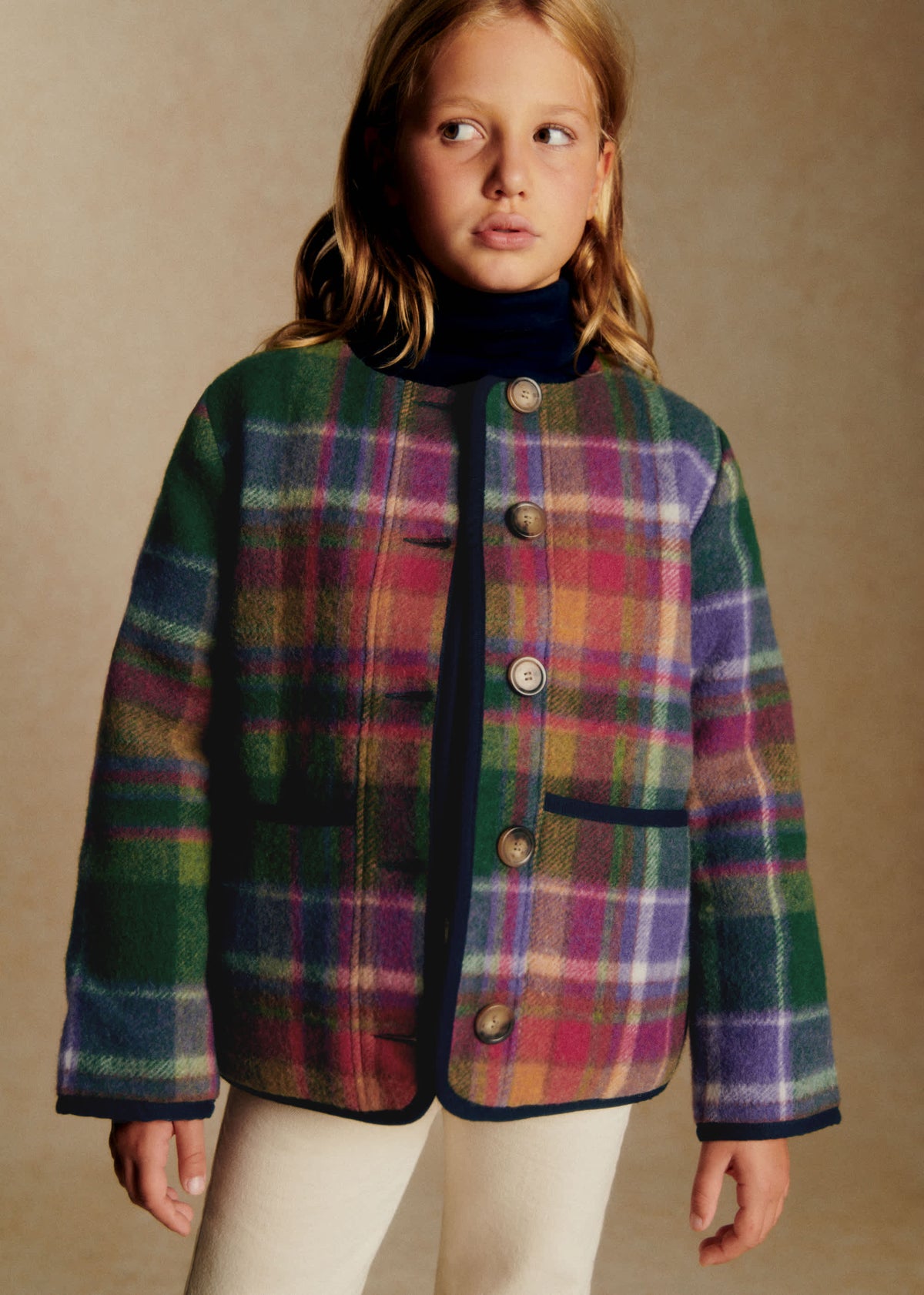 Manteau Philo - Carreaux Flashy