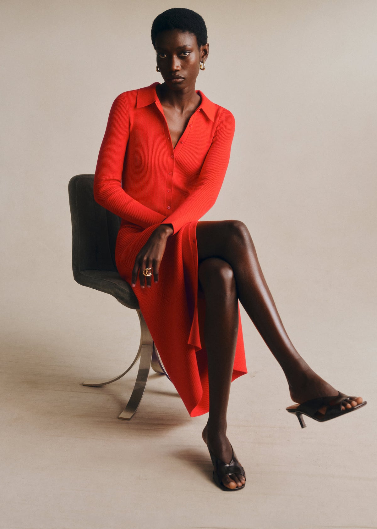 Robe Marthe - Rouge