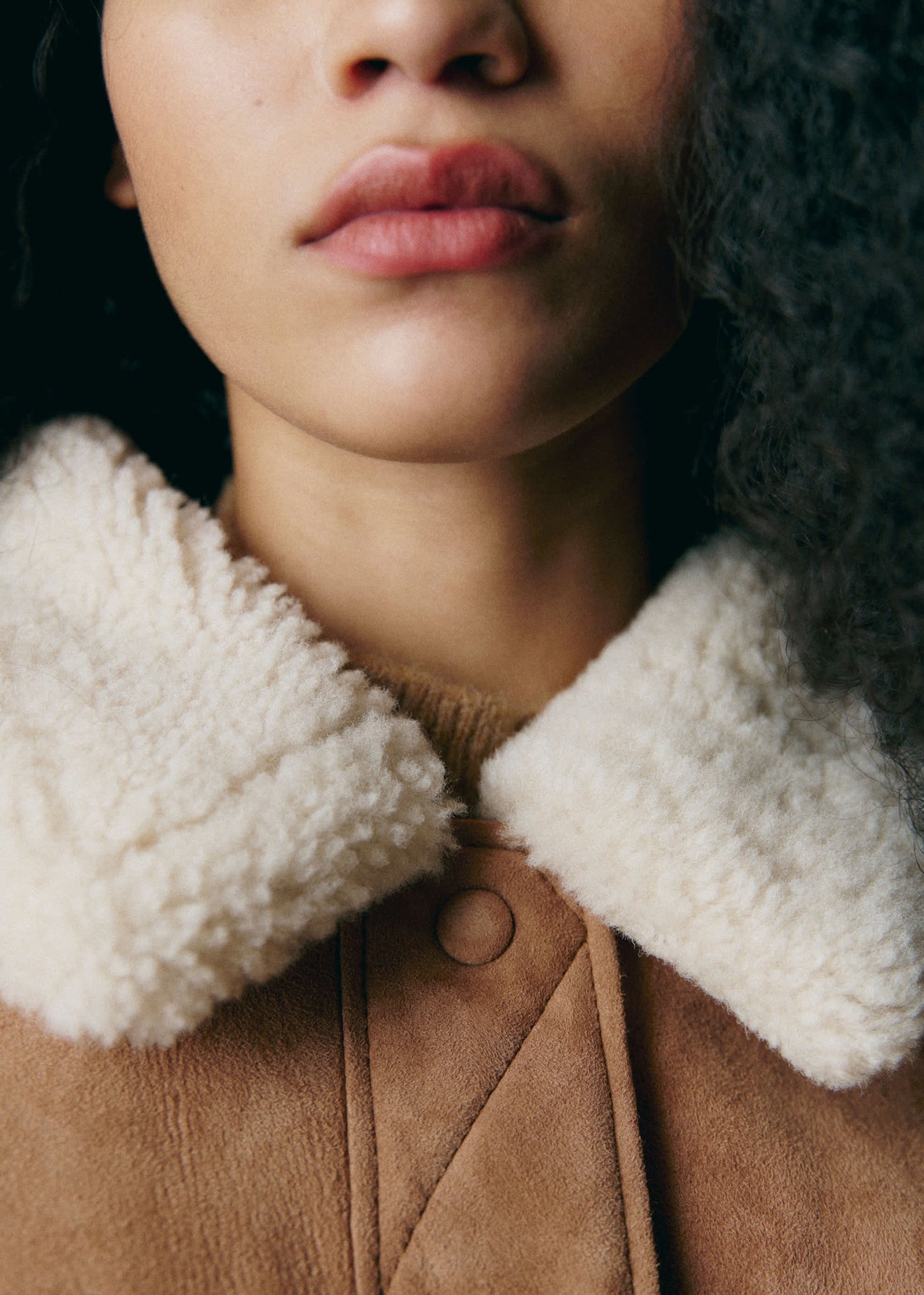 Manteau Nico - Caramel Ecru