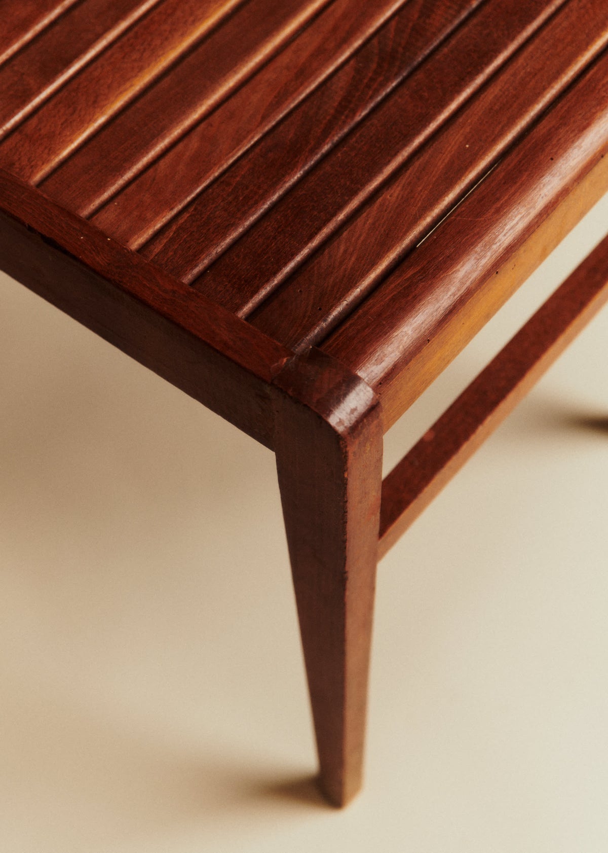 Chaise René Gabriel vintage - Bois