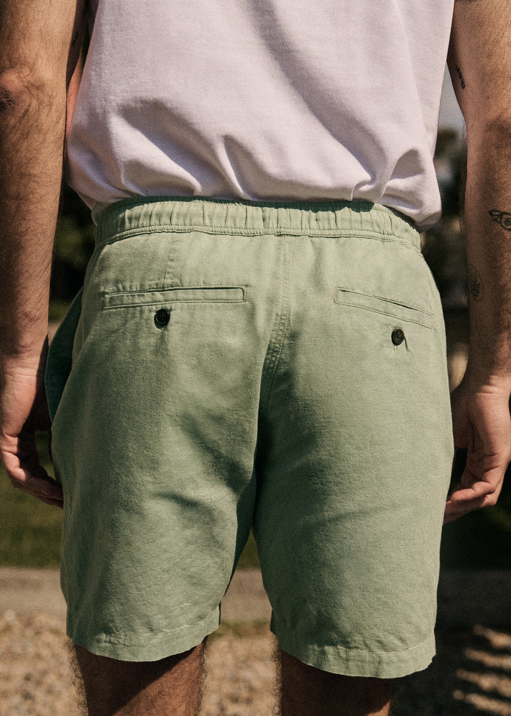 Short Priam - Vert Pâle