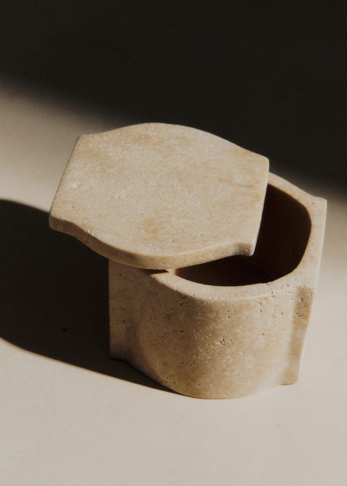 Boite Canto - Travertin naturel