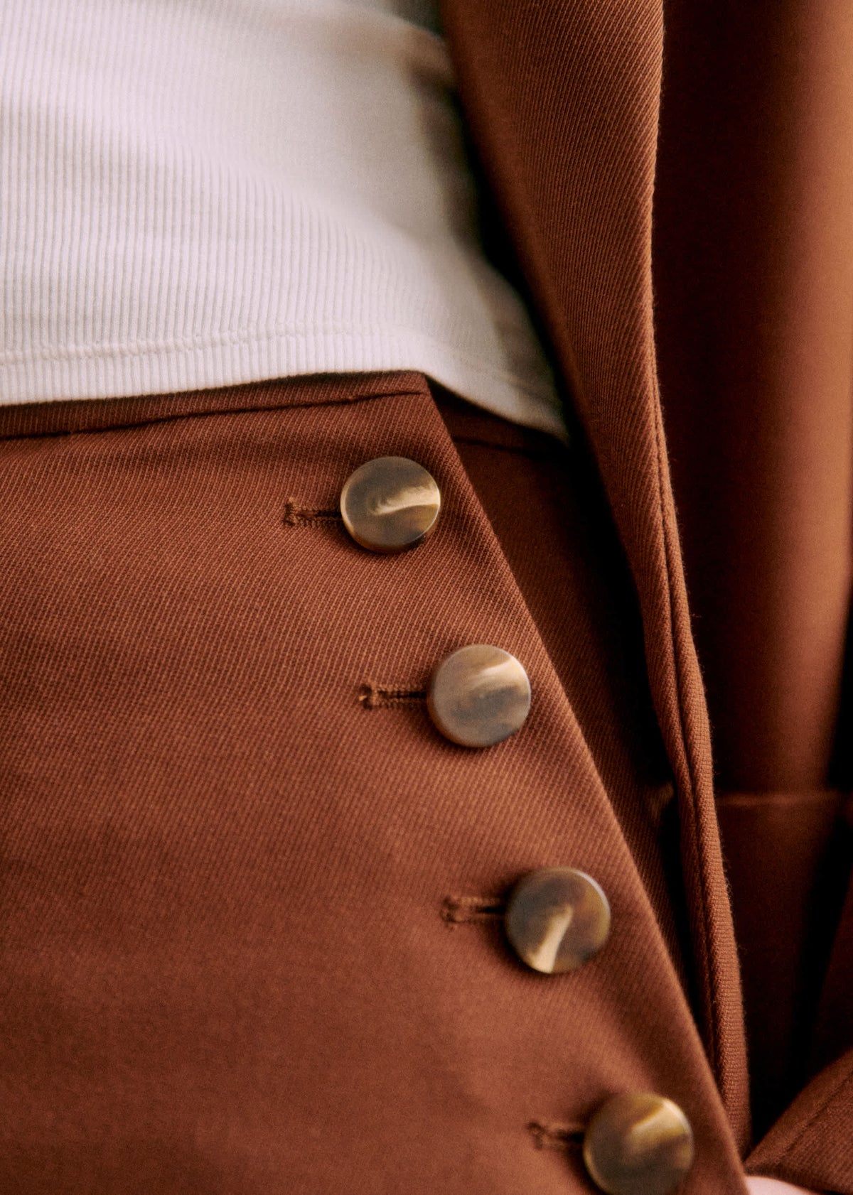Pantalon Marino - Chocolat