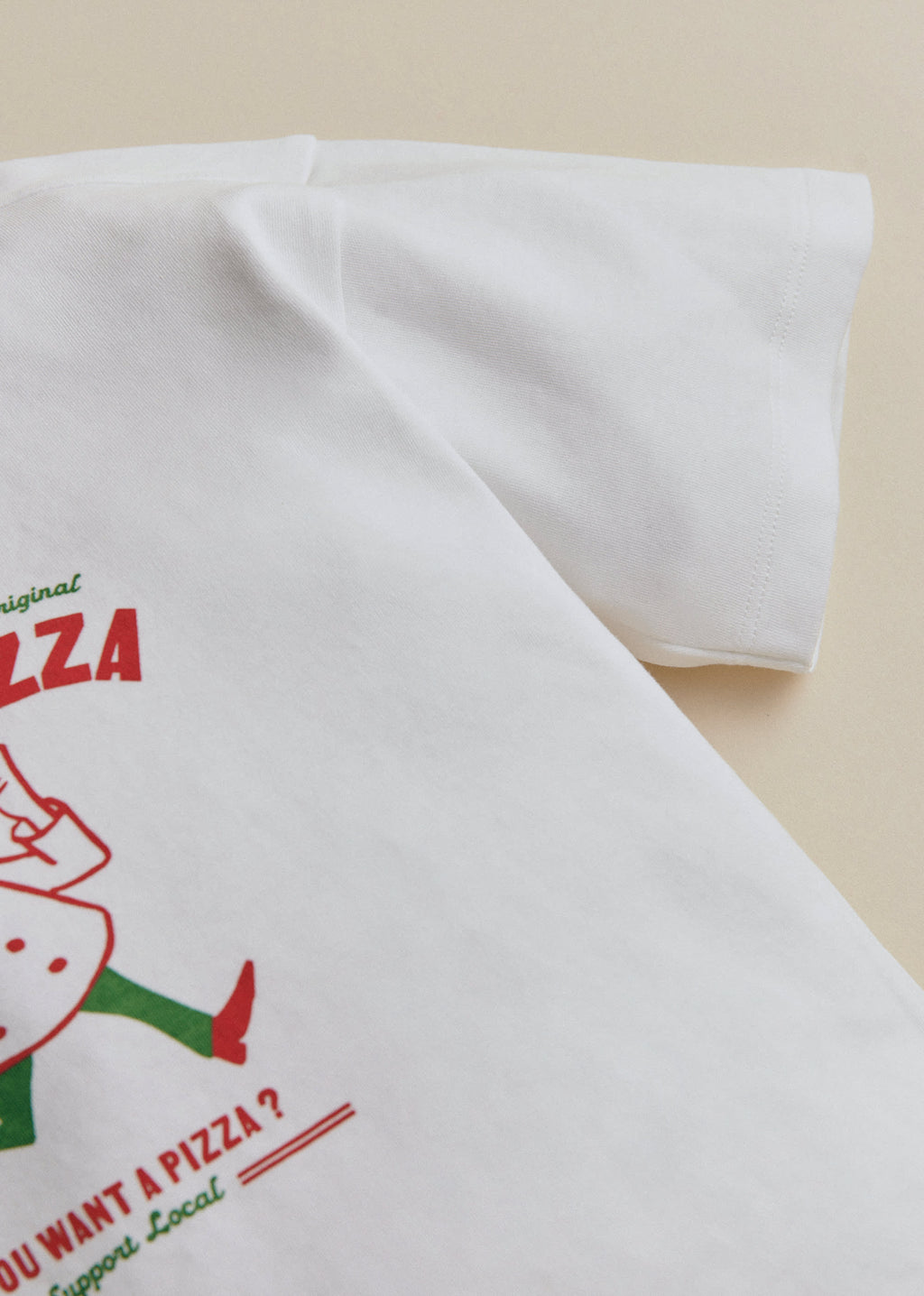 T-Shirt Pizzaiolo - Ecru