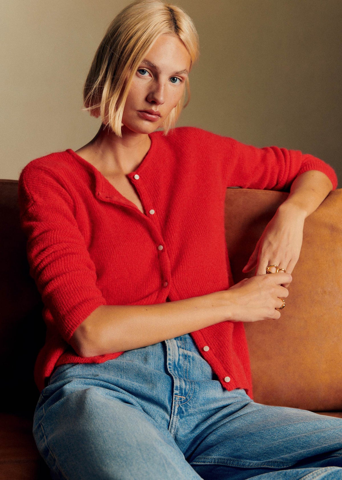 Gilet Gaspard - Rouge