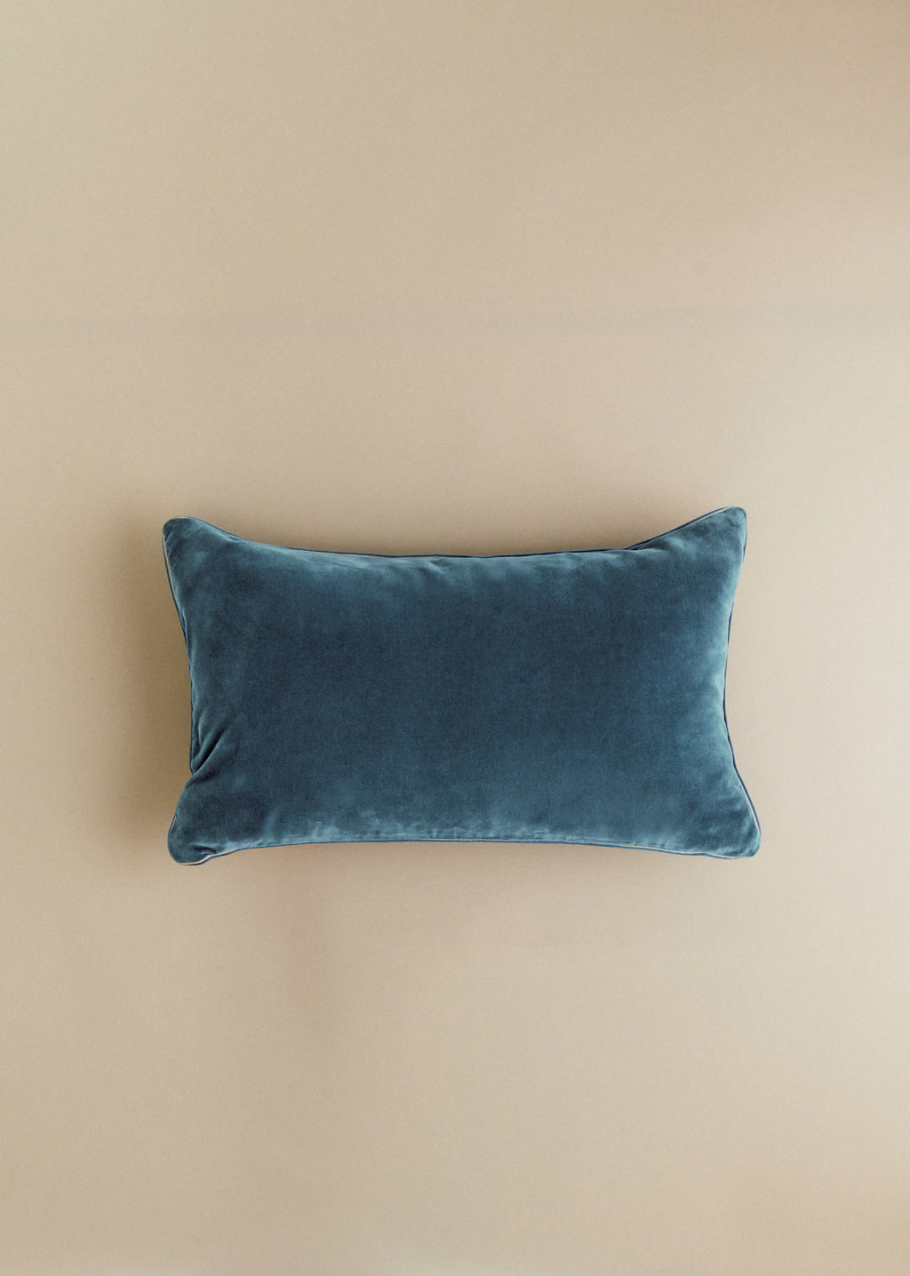 Coussin Velours Édition - Petit modèle - Bleu